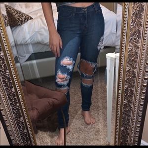 Ripped jeans